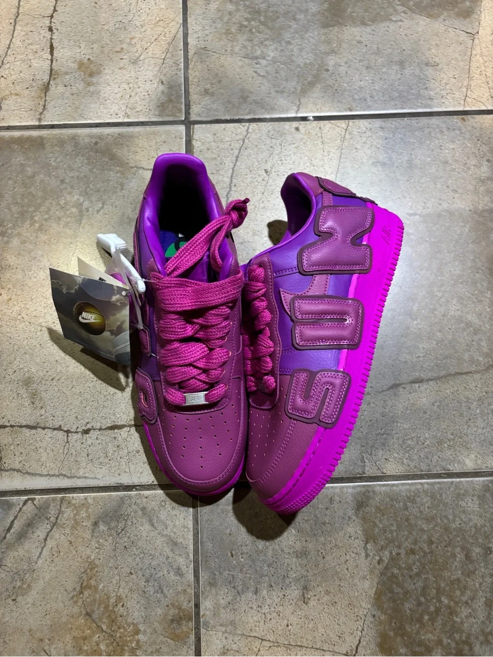 Nike Air Force cpfm purple
